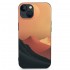 Ulloord  iPhone 14 Case | Opposites Attract | Day & Night Colorblock Mountains | Compatible with MagSafe