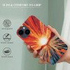 Ulloord  iPhone 14 Case | Here Comes The Sun | Cute Colorblock Sunset | Compatible with MagSafe