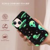 Shangniulu Compatible for iPhone 14 Pro Case, Mysterious Alien UFO iPhone Case Drop Protection Slim Shockproof TPU Case Gift for Men Women