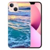 Shangniulu Compatible for iPhone 12 Case iPhone 12 Pro Case, Aesthetic Beach Wave Sunset Glow iPhone Case Drop Protection Slim Shockproof TPU Clear Case Gift for Men Women