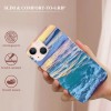 Shangniulu Compatible for iPhone 12 Case iPhone 12 Pro Case, Aesthetic Beach Wave Sunset Glow iPhone Case Drop Protection Slim Shockproof TPU Clear Case Gift for Men Women