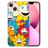 Shangniulu Cute Flower Case Girls Women Cute Face Print Case Floral Design Shockproof Protective Cases Soft TPU Hard Back Anti-Scratch Cover