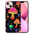 Shangniulu Pretty Magic Mushroom Case Colorful Trippy Mushrooms Print Shockproof Protective Case Soft TPU Hard Back Anti-Scratch Cover