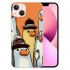 Shangniulu Cute Cartoon Duck Case Girls Women Kawaii Cartoon Printed Shockproof Protective Case Soft TPU Hard Back Anti-Scratch Cover