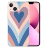 Shangniulu Love Heart Printed Case Girls Women Aesthetic Cute Shockproof Protective Case Soft TPU Hard Back Anti-Scratch Cover