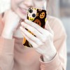 Shangniulu Cute Face Case Girls Women Cute Face Print Case Hippie Indie Design Shockproof Protective Cases Soft TPU Hard Back Anti-Scratch Cover