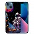 Shangniulu Moon Camping Print iPhone Case Anti Slip and Drop Resistant Case for iPhone 15 Pro Max