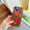 Strawberry Print iPhone Case Anti Slip and Drop Resistant Case for iPhone 15 Pro Max