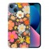 Shangniulu Retro Boho Hippie Flowers iPhone Case Anti Slip and Drop Resistant Case for iPhone 15 Pro Max